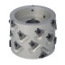 DGL Głowica DIA D=100 I=65 d=30+2CHZ=3+3 (21) a45° H=3 LH podfr. górne / SCM