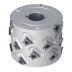 DGL Głowica DIA D=100 I=65 d=30+2CHZ=3+3 (21) a45° H=3 RH podfr. górne / SCM