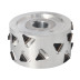 DGL Głowica DIA D=125 I=55/65 d=30+2CH Z=3+3 (18) a40° H=3 SYM podfr. obustronne 3 mm