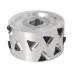 DGL Głowica DIA D=125 I=55/65 d=30+2CH Z=3+3 (18) a40° H=3 SYM podfr. obustronne 3 mm