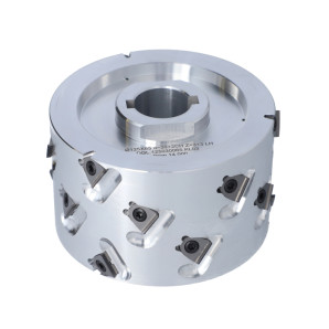 DGL Głowica DIA D=125 I=65/77 d=30+2CHZ=3+3 (18) a30° H=3 LH podfr.dolne fi90x20,5 /od góry kołnierz / IMA