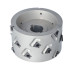 DGL Głowica DIA D=125 I=65/77 d=30+2CHZ=3+3 (18) a30° H=3 RH podfr.dolne fi90x20,5 /od góry kołnierz / IMA
