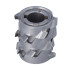 DGM.Głowica D=60 l=48 d=25+2CH LN Z=2+2 (12)  H2,5 RH bez podfrezowania