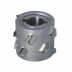 DGM.Głowica D=60 l=48 d=25+2CH LNZ=2+2 (12) H4,5 LH kołnierzem do Felder G360