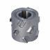 DGM.Głowica D=60 l=48 d=25+2CH LNZ=2+2 (12) H4,5 LH kołnierzem do Felder G360