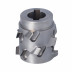 DGM.Głowica D=60 l=48 d=25+2CH LNZ=2+2 (12) H4,5 LH kołnierzem do Felder G360