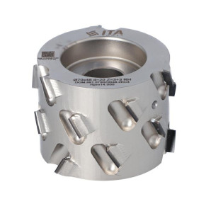 DGM Głowica DIA D=70 I=48 d=20 LN Z=3+3 (18) H=4,5 RH podfr. obustronne 10 mm / LOW NOISE