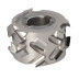 DGM.Głowica D=70 I=40 d=25+2CH Z=3+3 (36) H4,5 SYM k54° bez podfrez.