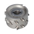 DGM Głowica DIA D=80 I=45=20+2CH-DGM.080 Z=3+3 (Z18) H=4,5 RH podfr. obustronne