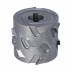 DGM Głowica DIA D=80 l=64 d=25+2CH LNZ=2+2 (16) H=4,5 RH bez podfrezowania