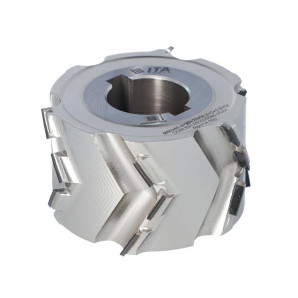 DGM.Głowica D=80 I=45 d=30+2CH Z=3+3 (18) H4,5 SYM special 30 stopni