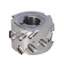 DGM.Głowica D=80 I=45 d=30+2CH LN Z=3+3 (18) H=4,5 SYM - Biesse Akron a45° / LOW NOISE