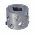 DGM.Głowica D=80 I=56 d=30+2CH LNZ=2+2 (14) H4,5 LH bez podfrezowania SCM K100