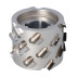 DGM Głowica DIA D=85 l=66 d=30+2CH Z=3+3 (Z24) a45° H=4,5 LH podfr. obustronne
