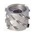 DGM Głowica DIA D=85 l=66 d=30+2CH Z=3+3 (Z24) a45° H=4,5 RH podfr. obustronne