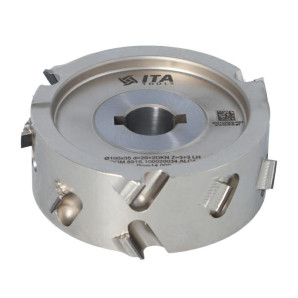 DGM.GłowicaDIA D=100 F=20  I=35 Z=3+3 LH H=4,5 a30° / LOW NOISE