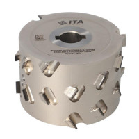 DGM Głowica DIA D=100 l=65 F=20+2CH LN Z=3+3 (24) H=4,5 SYM bez podfr. / LOW NOISE