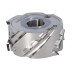 DGM Głowica DIA D=100 l=40 d=30+2CH Z=3+3 (15) H=4 LH