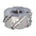 DGM Głowica DIA D=100 l=40 d=30+2CH Z=3+3 (15) H=4 LH