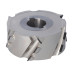 DGM Głowica DIA D=100 l=40 d=30+2CH Z=3+3 (15) H=4 RH