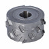 DGM.Głowica D=100 l=51 d=30+2CH LNZ=3+3 (21) H4,5 RH kołnierz dolny 5 mm SCM K360