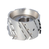 DGM.Głowica D=100 l=51 d=30+2CH Z=3+3 (21) a45° H4,5 RH kołnierz dolny 9 mm SCM