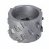 DGM.Głowica D=100 l=64 d=30+2CH LNZ=3+3 (24) H=4,5 RH podfrezowanie górne