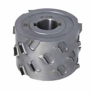 DGM.Głowica D=100 l=64 d=30+2CH LNZ=3+3 (24) H=4,5 RH podfrezowanie górne