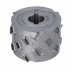 DGM.Głowica D=100 l=64 d=30+2CH LNZ=3+3 (24) H=4,5 RH podfrezowanie górne