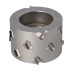 DGM Głowica DIA D=100 l=64 d=30+2CH Z=2+2 (16) H=4,5 RH podfr. obustronne / HolzHer / LOW NOISE