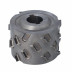 DGM.Głowica D=100 l=64 d=30+2CHZ=3+3 (24) H4,5 RH podfrez. górne 10 mm + kołnierz dolny 6 mm