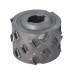 DGM.Głowica D=100 l=64 d=30+2CHZ=3+3 (24) H4,5 RH podfrez. górne 10 mm + kołnierz dolny 6 mm
