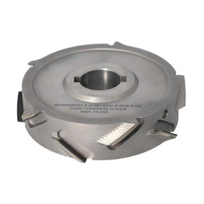 DGM Głowica DIA D=125 I=26/31,5 d=30+2CH Z=5+5 (10) H=6 a54° SYM / LOW NOISE
