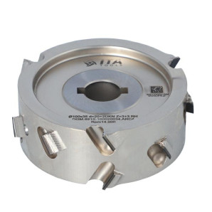 DGM Głowica DIA D=125 I=47 d=30+2CH Z=3+3 H=4 LH bez podfr. / ZPK / LOW NOISE / a45st.