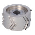 DGM Głowica DIA D=125 I=64 d=30+2CH Z=3+3 (Z24) H=4 podfr.obustronne SYM 30 st. BARYŁKA R=4134