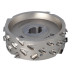 DGM.Głowica D=150 l=46 d=30+2CH LN Z=4+4 H=4,5 a54° RH / podfr. obustronne 13 mm / LOW NOISE