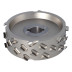 DGM.Głowica D=150 l=46 d=30+2CH LN Z=4+4 H=4,5 a54° RH / podfr. obustronne 13 mm / LOW NOISE
