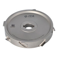 DGM.Głowica D=160 I=16 F=25 Z=4+4 H=6,0 SYM a54° PH: 2CH