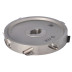 DGM.Głowica D=160 I=16 F=25 Z=4+4 H=6,0 SYM a54° PH: 2CH