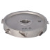 DGM.Głowica D=160 I=16 F=25 Z=4+4 H=6,0 SYM a54° PH: 2CH