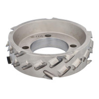 DGM Głowica DIA D=180 l=45 d=35+2CH Z=5+5 H6,0 TOP 54,9° RH