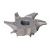 DGQ.GłowicaDIA D=145 F=30 I=28 R=28 Z6 H3,0 RH PH: 2CH