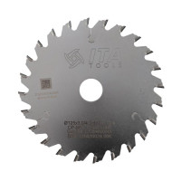 DSB.Podcinak D=125 F= 20 Z= 24 K=3,0/4,0 P=2,5 H=6 T