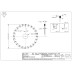 DSR.Piła D=100 F= 20 Z= 24 K/P=4,0/3,0 H=6,0 FP PH: -