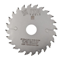 DSR.Piła D=100 F= 20 Z= 24 K/P=3,2/2,2 H4,0 FP PH: -