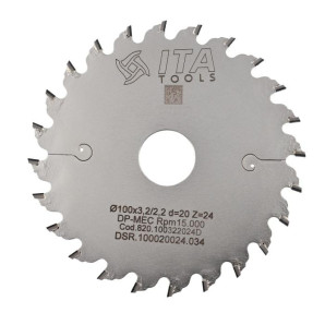 DSR.Piła D=100 F= 20 Z= 24 K/P=3,2/2,2 H4,0 FP PH: -