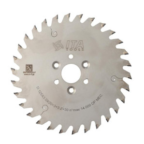 DSR.Piła D=125 F= 20 Z= 30 K/P=3,0/2,2 H=4 PH: 3/4,5-8/35 LH + 3/4,5-8/35 RH PR