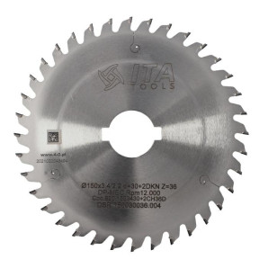 DSR.Piła D=150 F= 30 Z= 36 K/P=3,4/2,2 H=4 PH: 2CH
