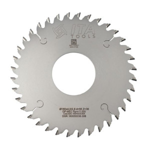 DSR.Piła D=160 F= 55 Z= 36 K/P=4,0/2,8 H=6 FP