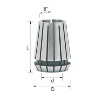 Tuleja zaciskowa ER40 D=04  DIN 6499